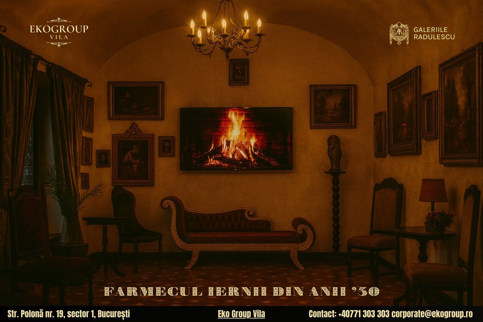 Obiceiuri de iarnă din Bucureștiul regal, redescoperite la expoziția Crăciunul anilor ’30 de la Eko Group Vila 1 Obiceiuri de iarnă din Bucureștiul regal, redescoperite la expoziția Crăciunul anilor ’30 de la Eko Group Vila