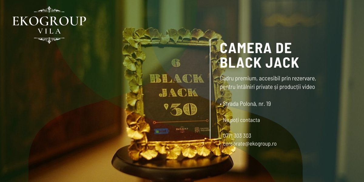 Camera de Black Jack: Salon Diplomatic Exclusiv pentru Experiențe Private și Producții de Lux